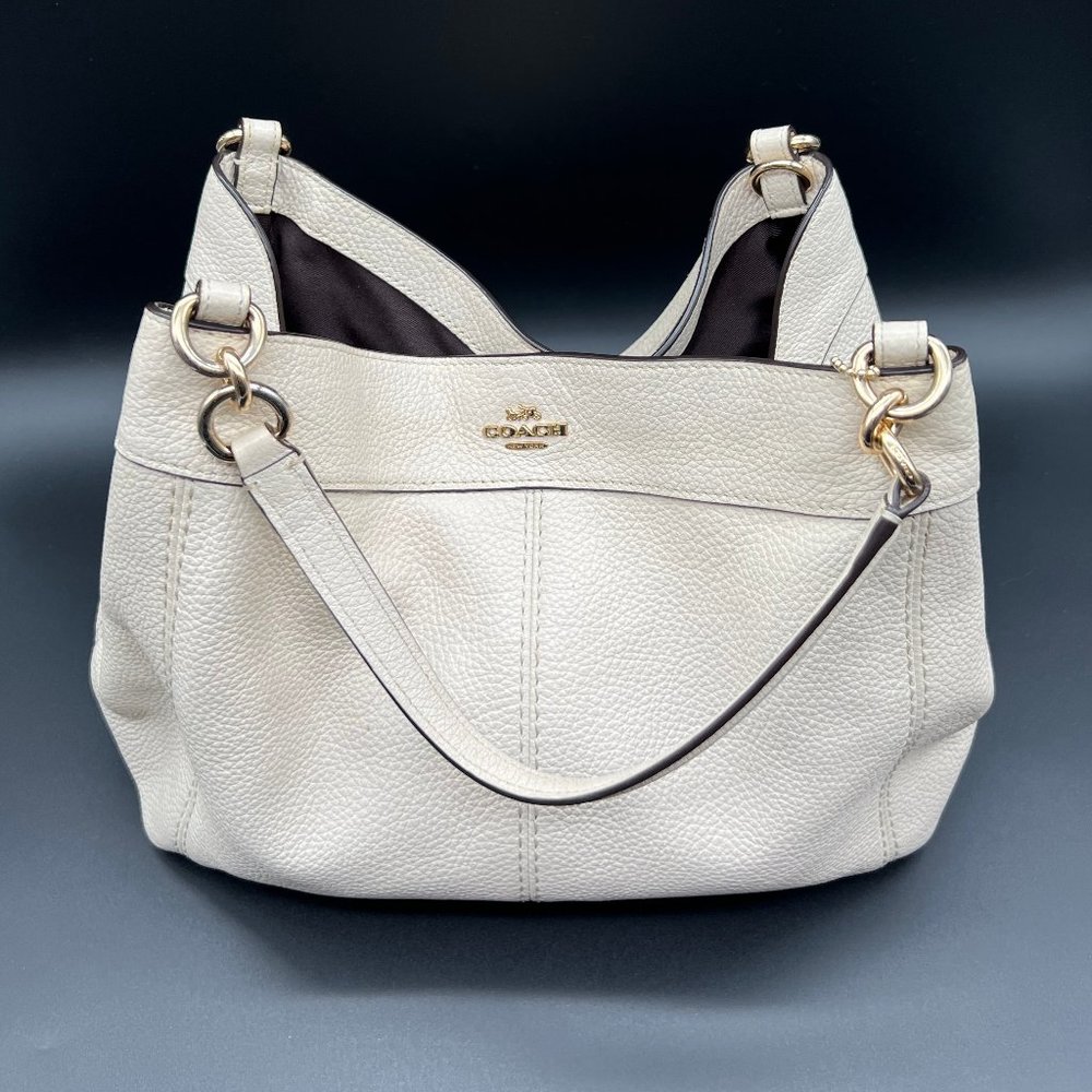 Coach F28992 Lexy Shoulder Bag Pebble Leather